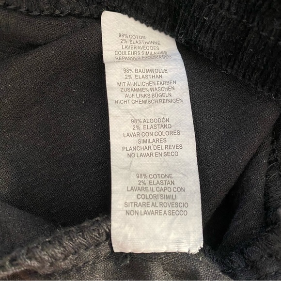 EUC PrettyLittleThing Black Cord Tie Denim Dress US 2 - Picture 8 of 9